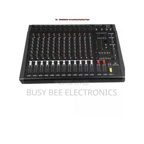 Omax 12 Channels Professional Mixer With USB/BT-PMX1208DU