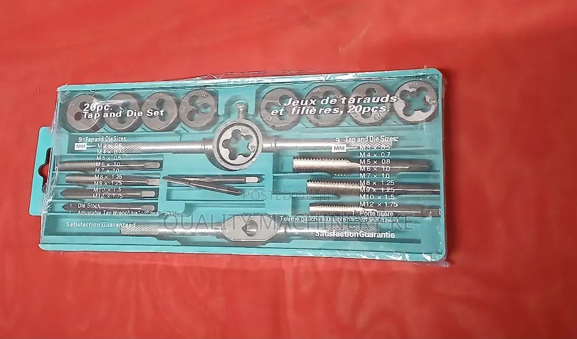 20pcs Metric Tap and Die Stock Available