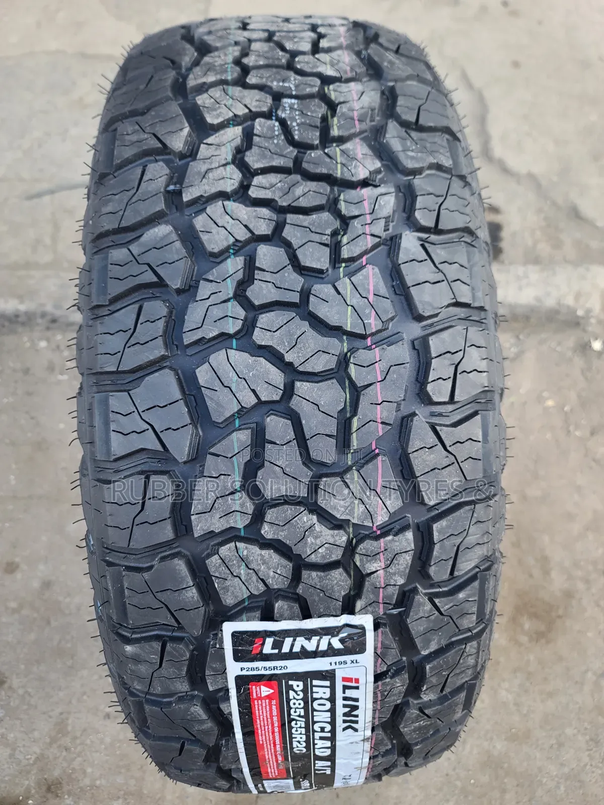 285 /55 R20 Ilink Tyres 119s Xl Ironclad a.t All-Terrain