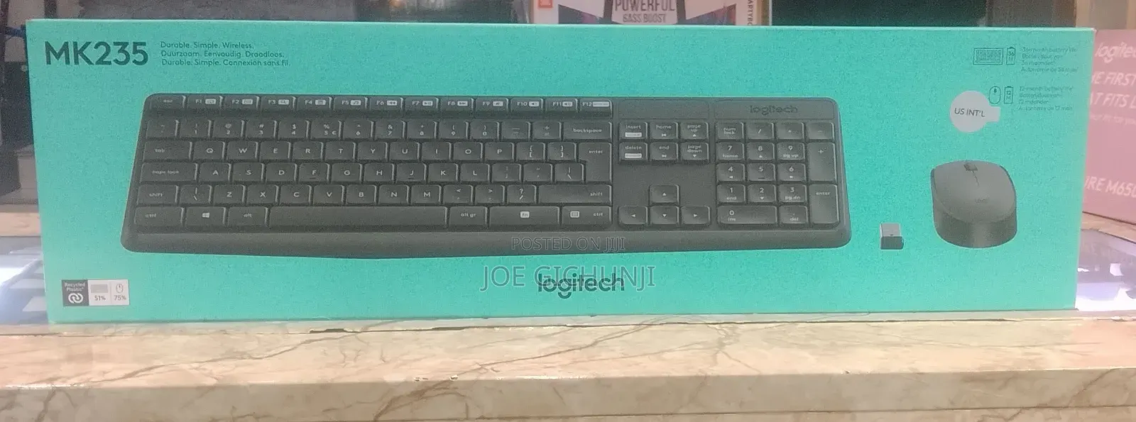 Logitech MK235 Wireless Keyboard and Mouse Combo