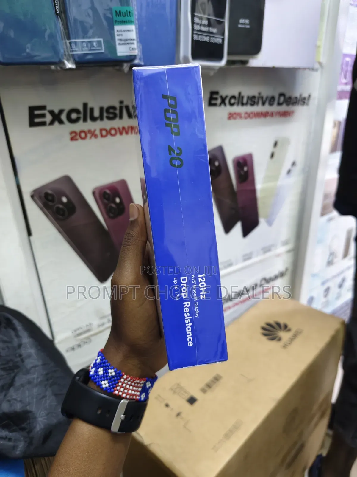 New Tecno Pop 20 128 GB Gray