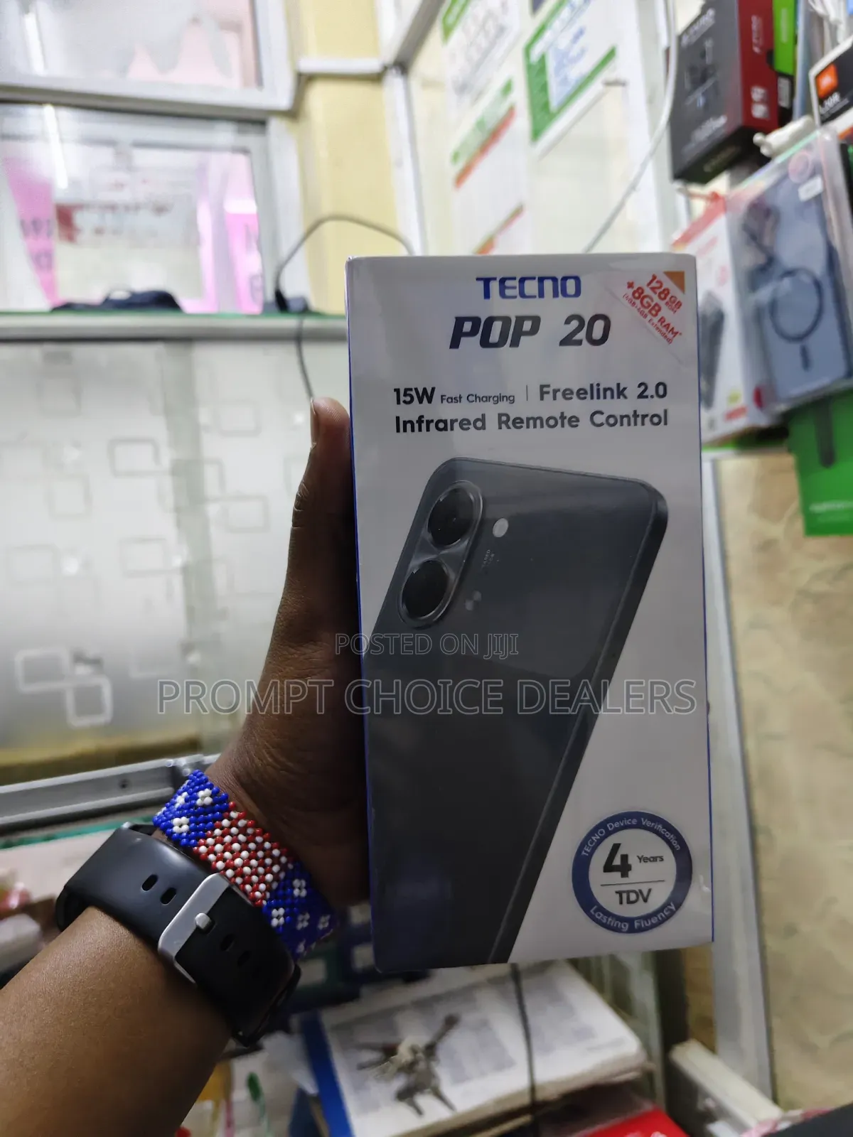 New Tecno Pop 20 128 GB Gray