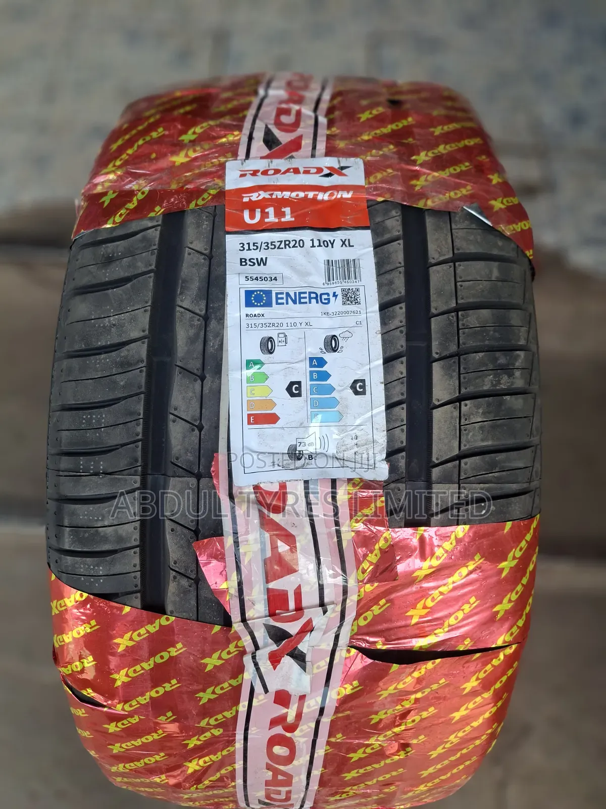 315/35zr20 Roadx Tire