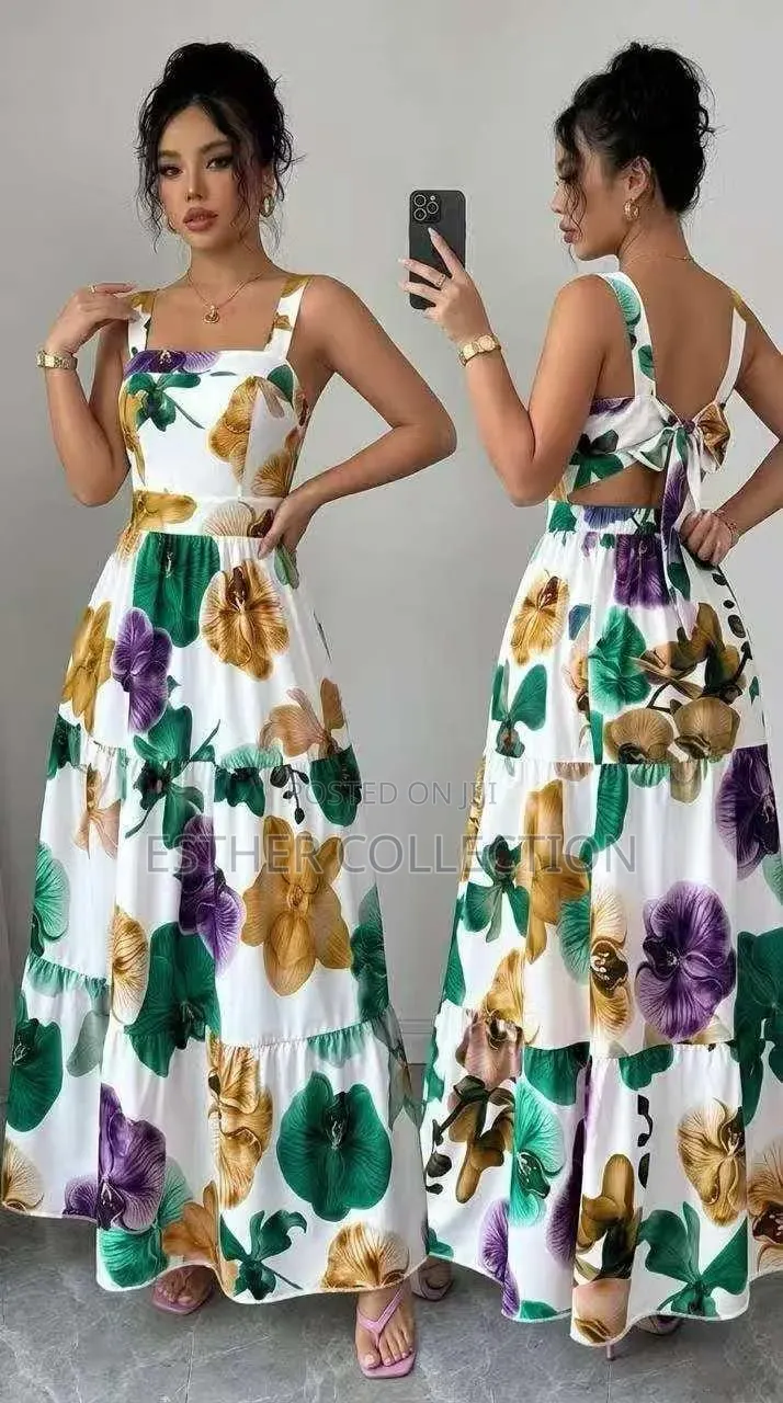 Elenzga Women's Floral Print Dresses