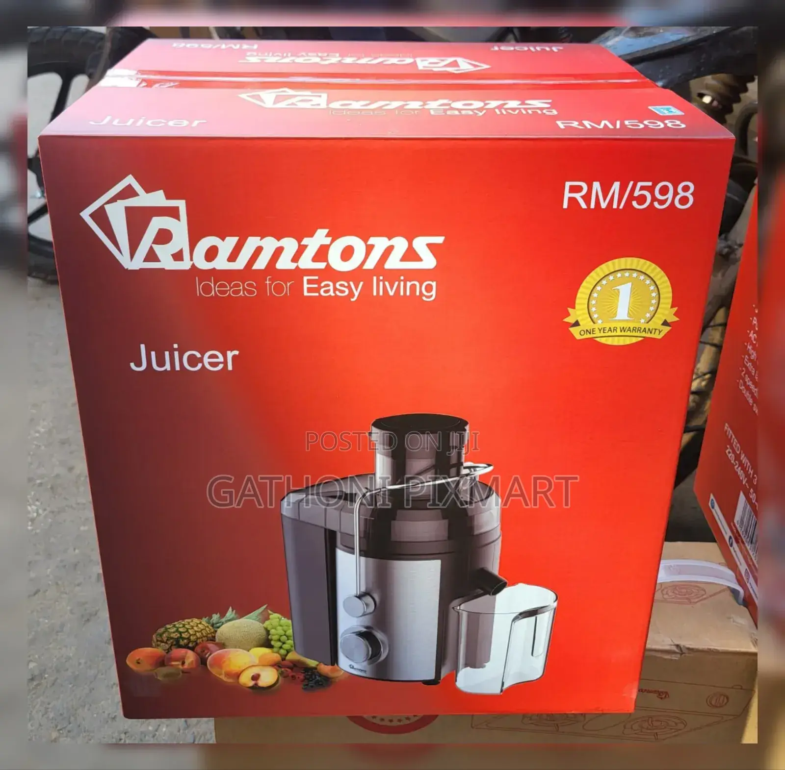 Ramtons Commercial Juice Extractor Available