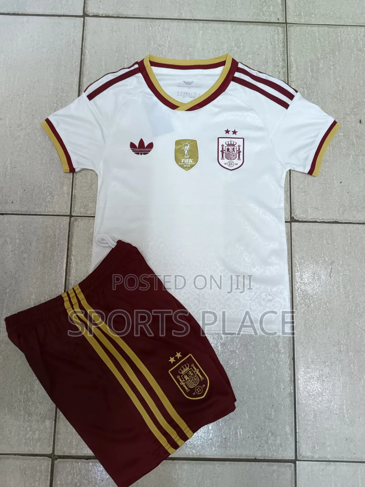 Spain Away World Cup Jersey for Children