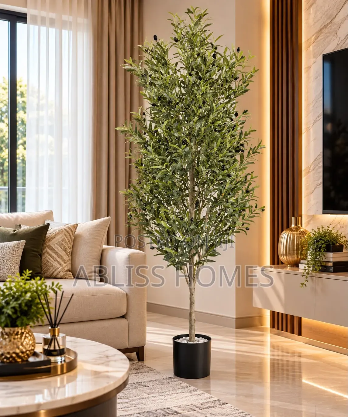 Artificial Olive Tree