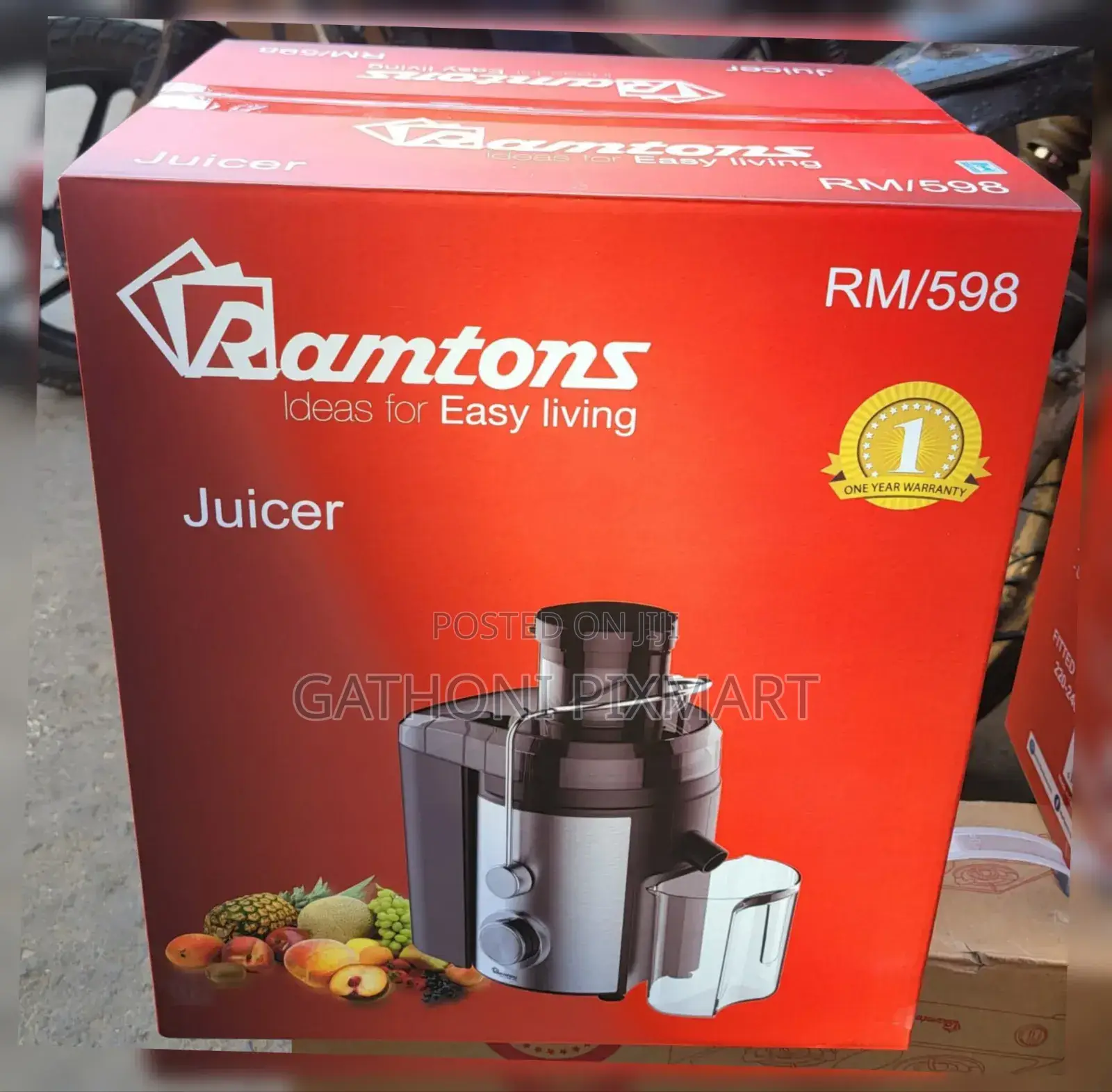 Ramtons Juicer for Home and Business Use