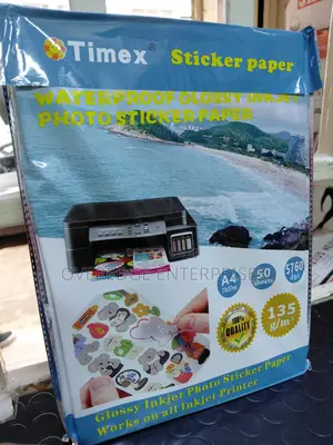Inkjet Multi Computer Glossy Sticker Papers