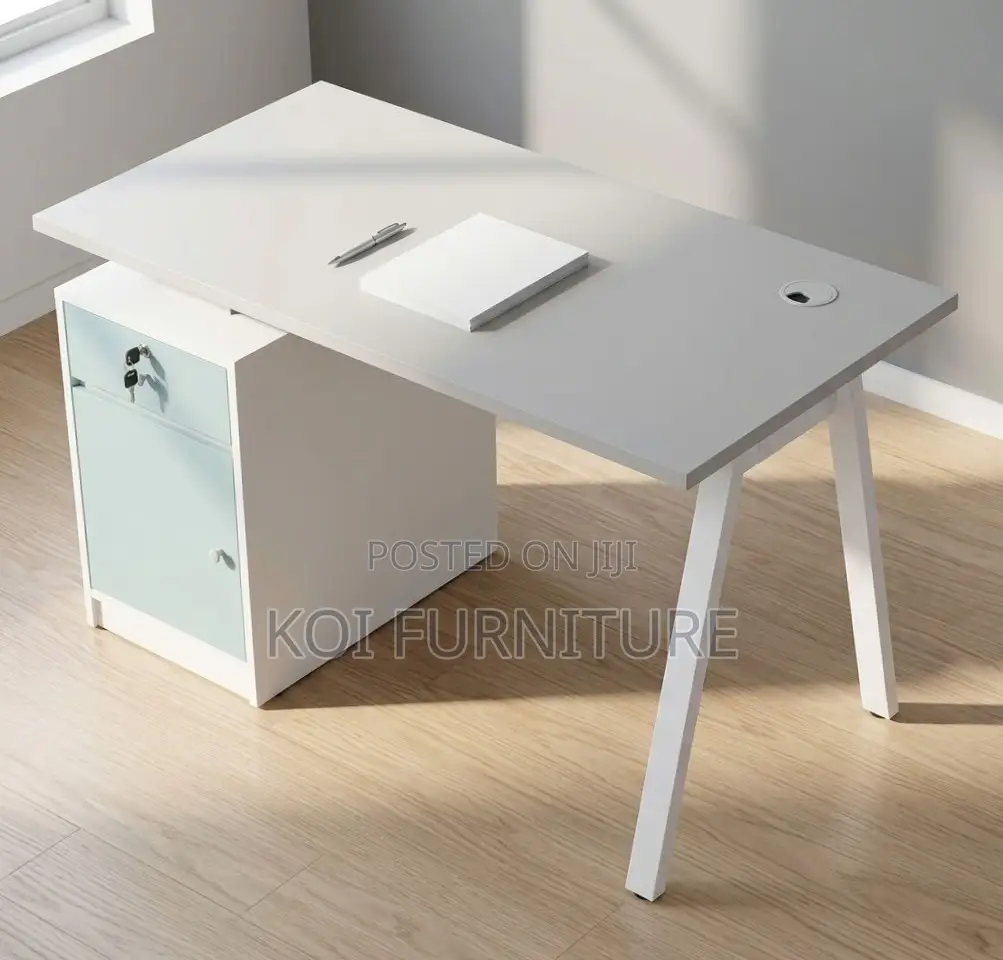 Office Desk; Lockable Modern 1200MM Executive Staff Desk