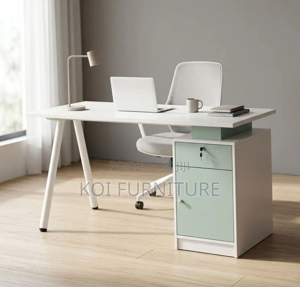 Office Desk; Lockable Modern 1200MM Executive Staff Desk