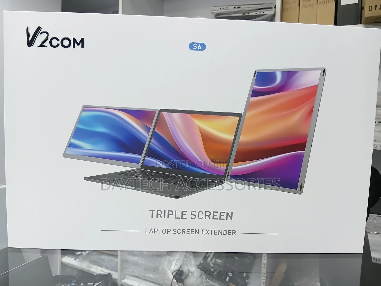 S6 Triple Screen Monitor Extender 15.6′′ FHD IPS / 300 Nits