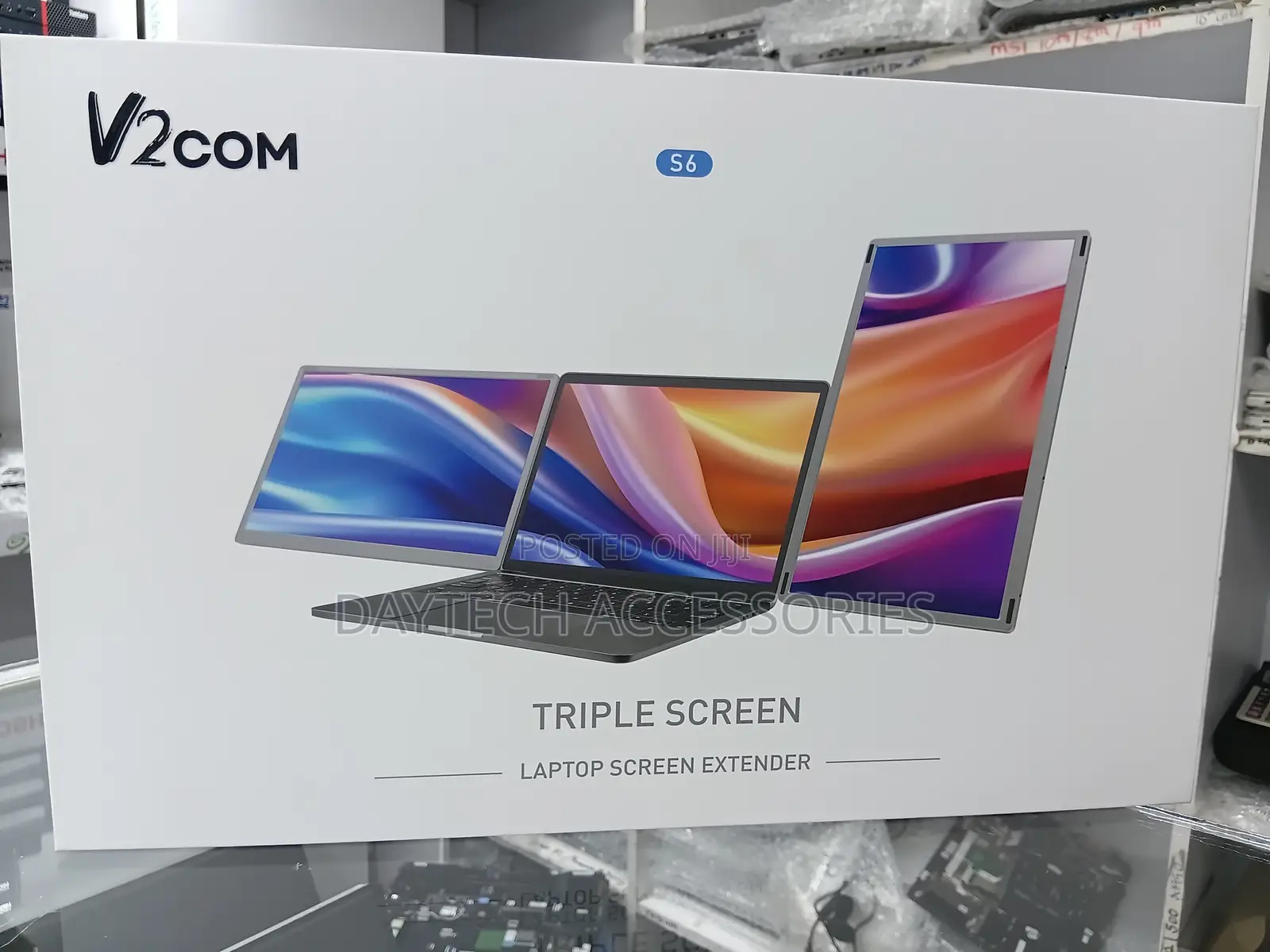 S6 Triple Screen Monitor Extender 15.6′′ FHD IPS / 300 Nits