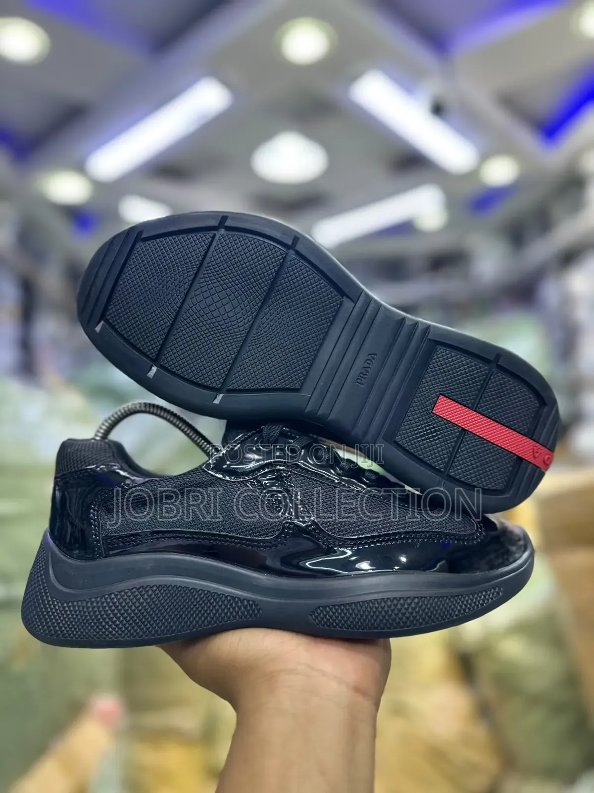 American Prada Cup ” Triple Black “ Sneakers