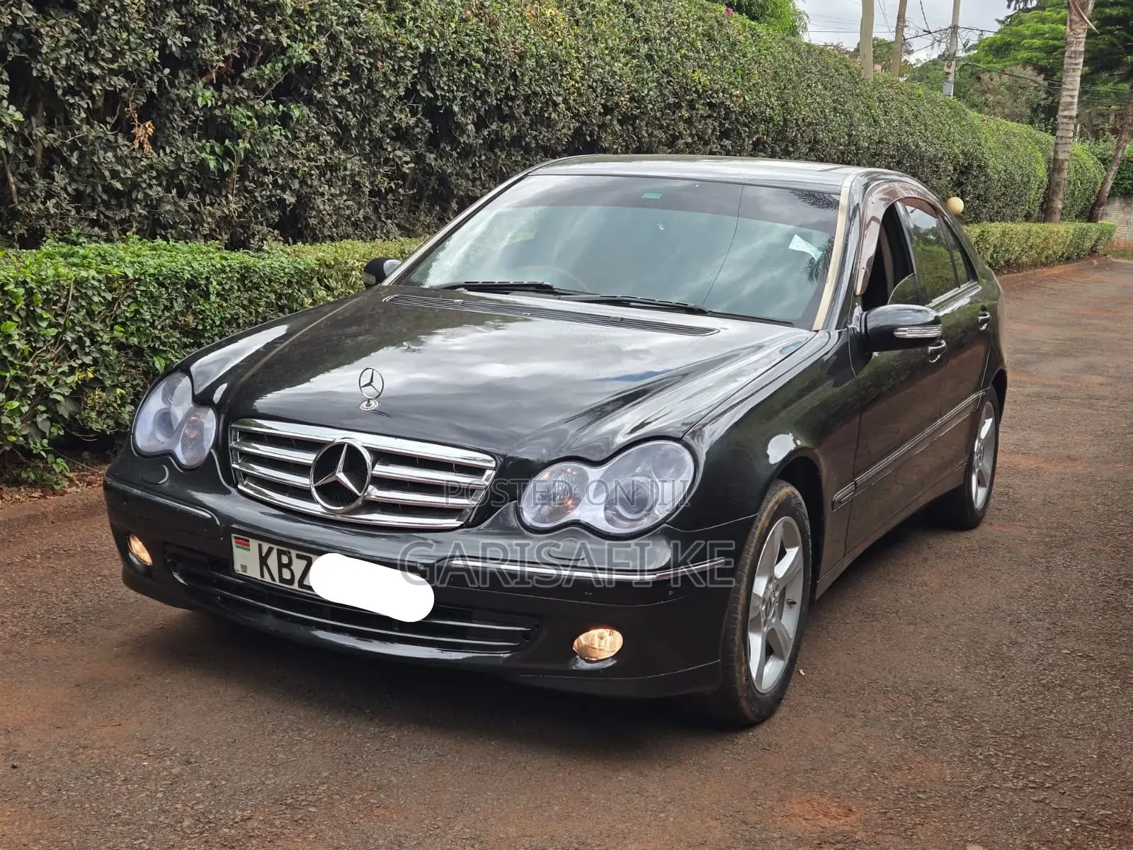 Mercedes-Benz C180 2007 Black