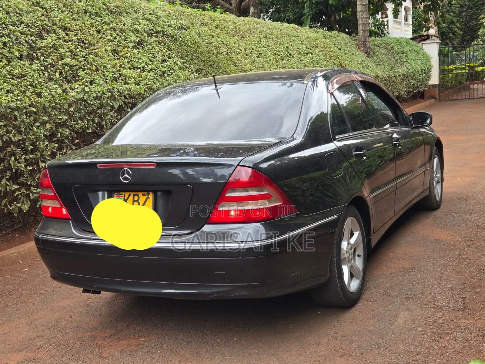 Mercedes-Benz C180 2007 Black