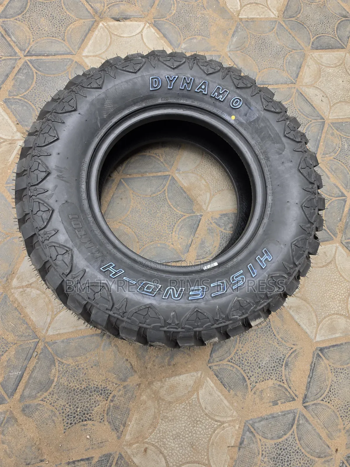 235 /75 R15 Dynamo Tyres (Mud Terrrain)