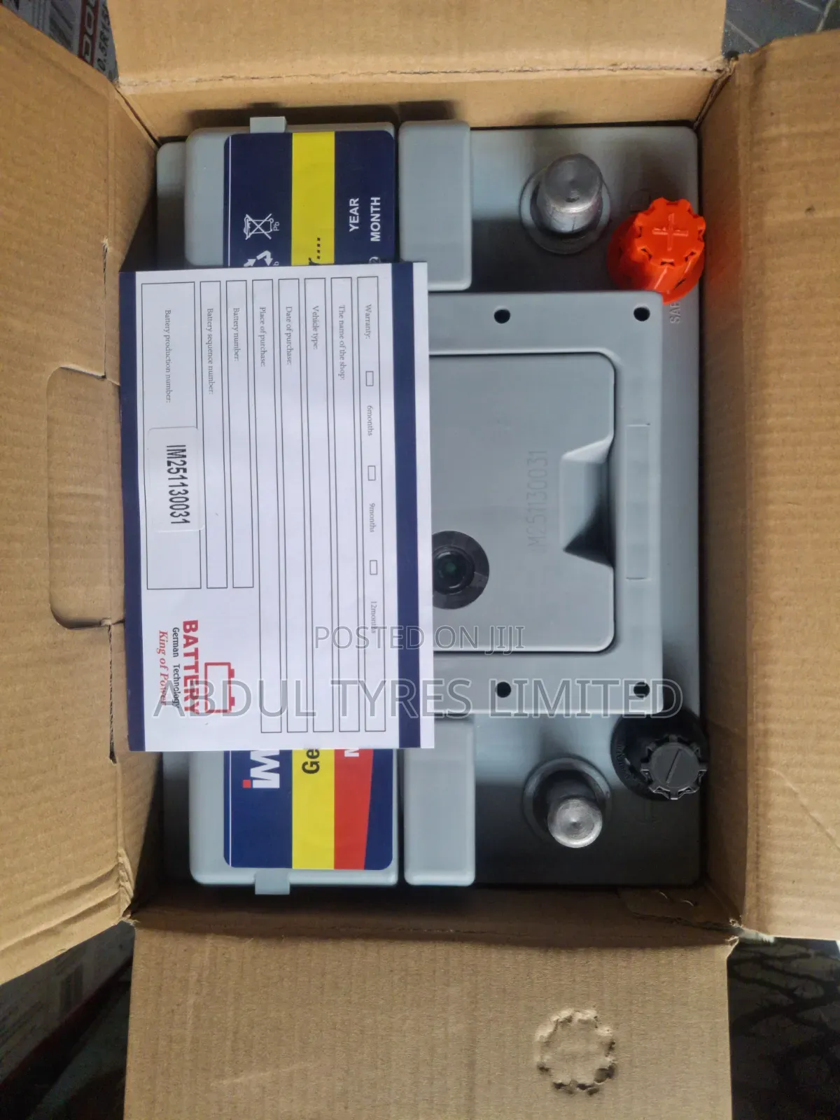 Mfdin55 Imo Battery German Technology