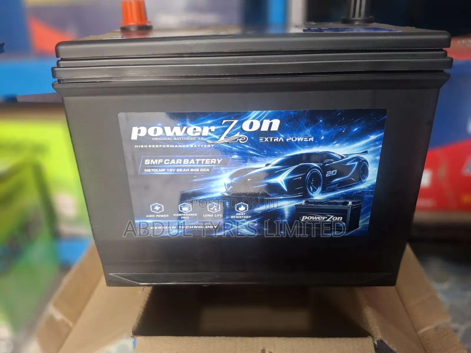 Ns70 Mf Powerzon German Technology Battery