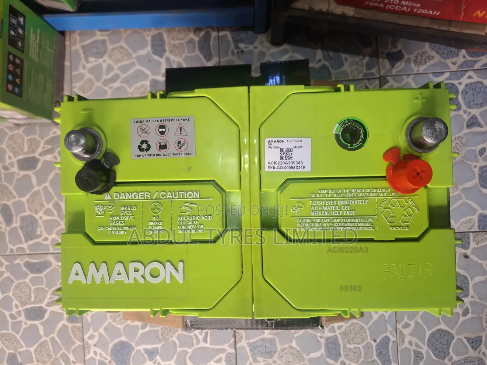 N70 Amaron Battery Made in India