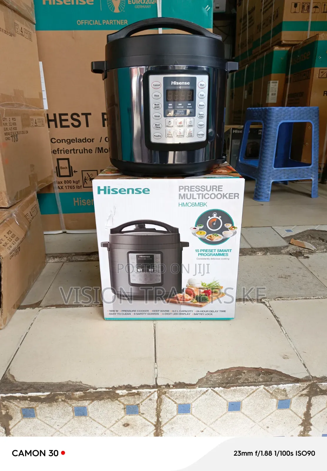 Hisense Pressure Cooker HMC6MBK 6Ltrs Digital Pressure Cooker