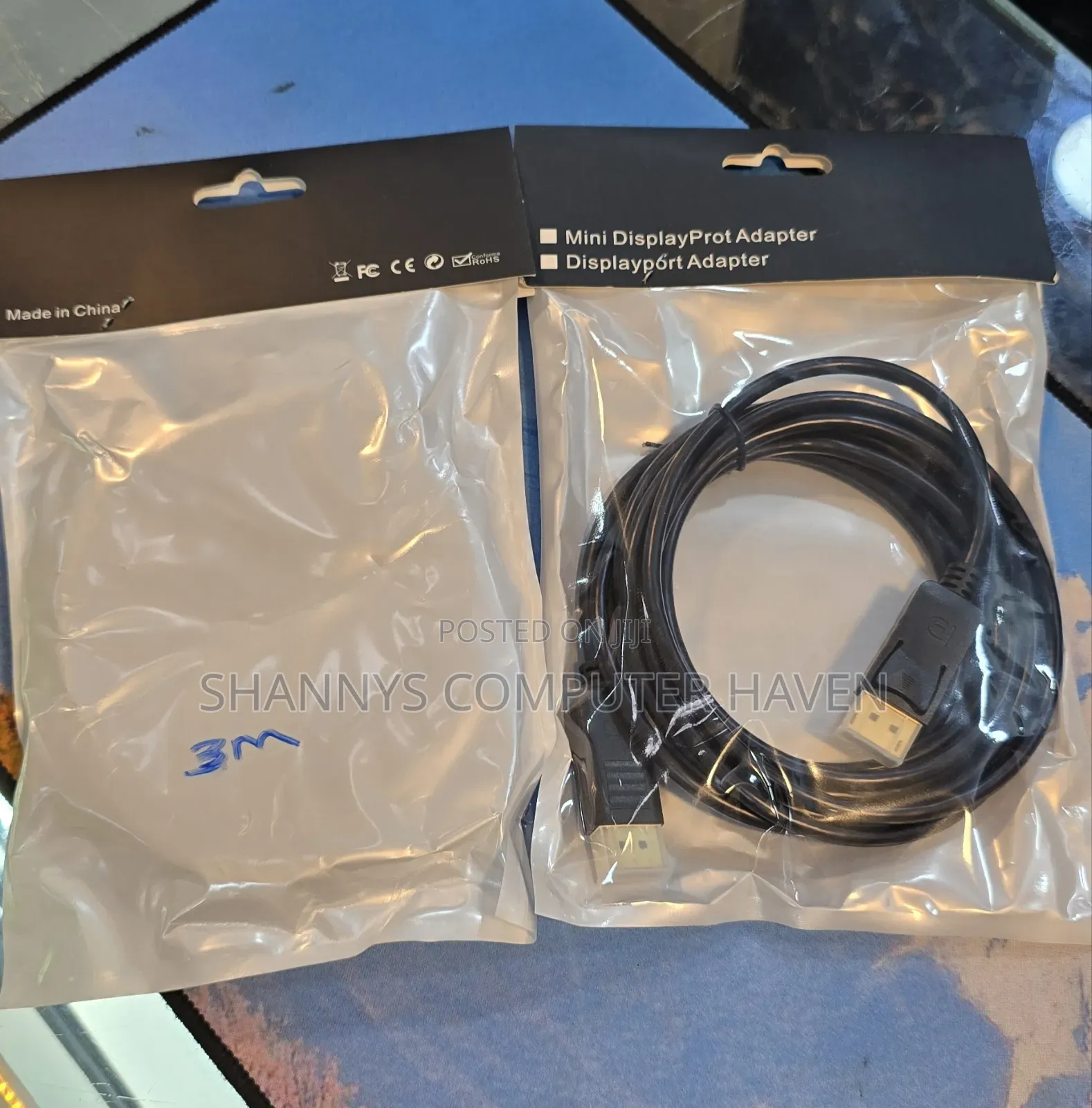 DisplayPort to DisplayPort Cable 3M – 4K Monitor & PC Cable