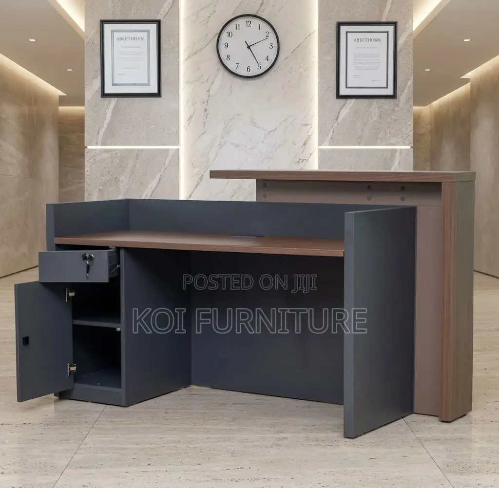 Reception Desk; Impressive 160CM Reception Welcome Desk