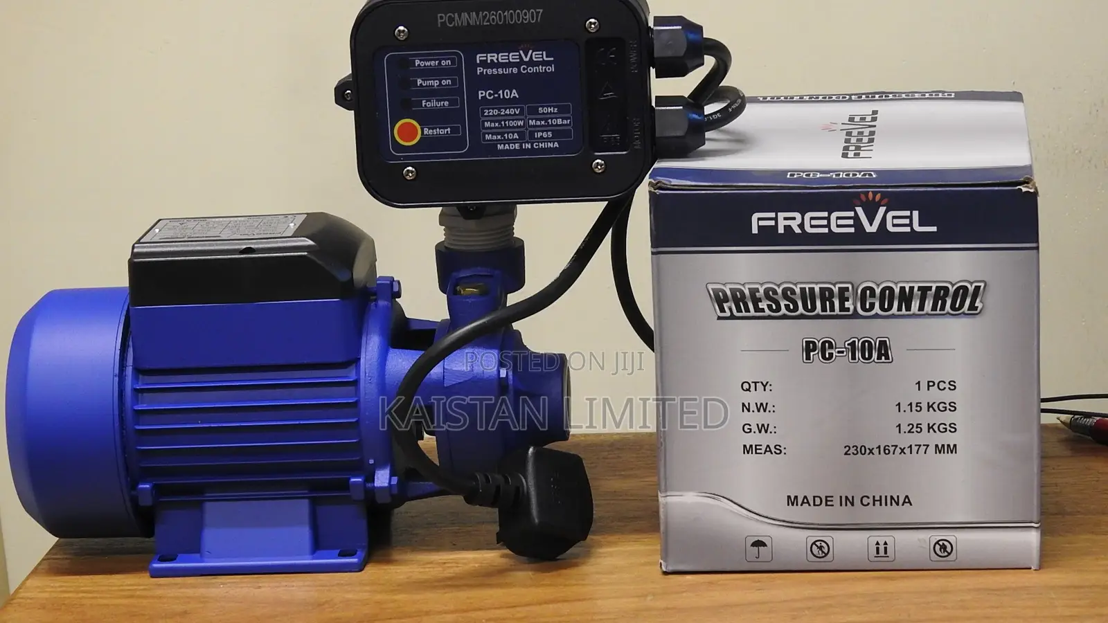 0.5HP Booster Pump/ Electric Water Pump With Pressure Control