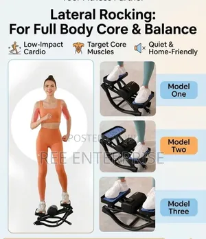 *Rock SIDE Stepper* 
( *With Mat and Resistance Bands)* 
