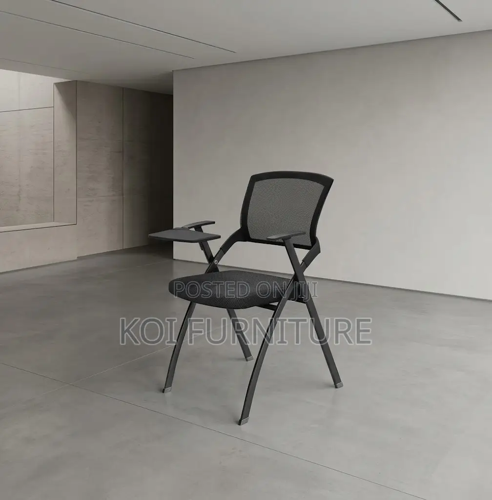 Office Chairs; Modern Foldable Mid Backrest Office Meeting School Seat