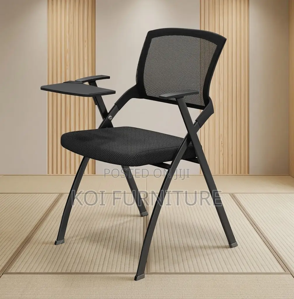 Office Chairs; Modern Foldable Mid Backrest Office Meeting School Seat