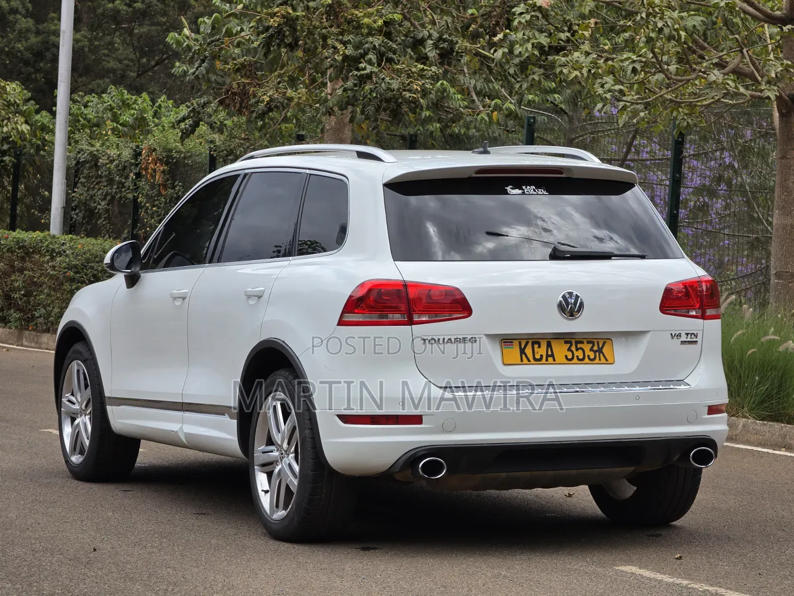 Volkswagen Touareg 2012 White