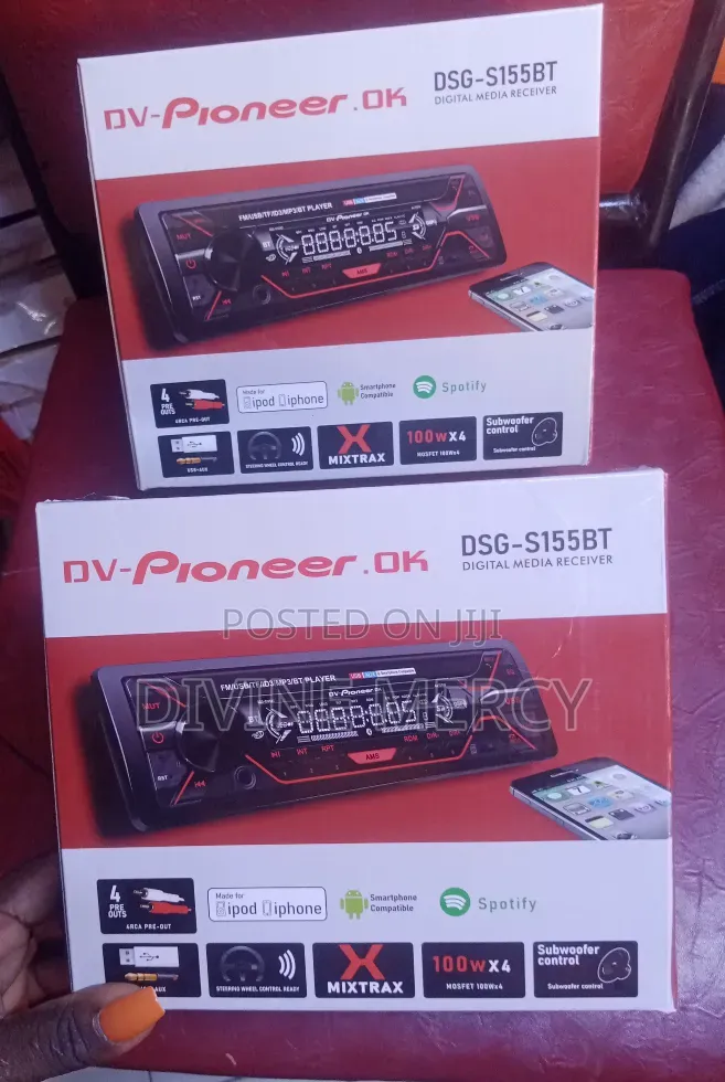DV- Pioneer Mp3/Fm/USB Player