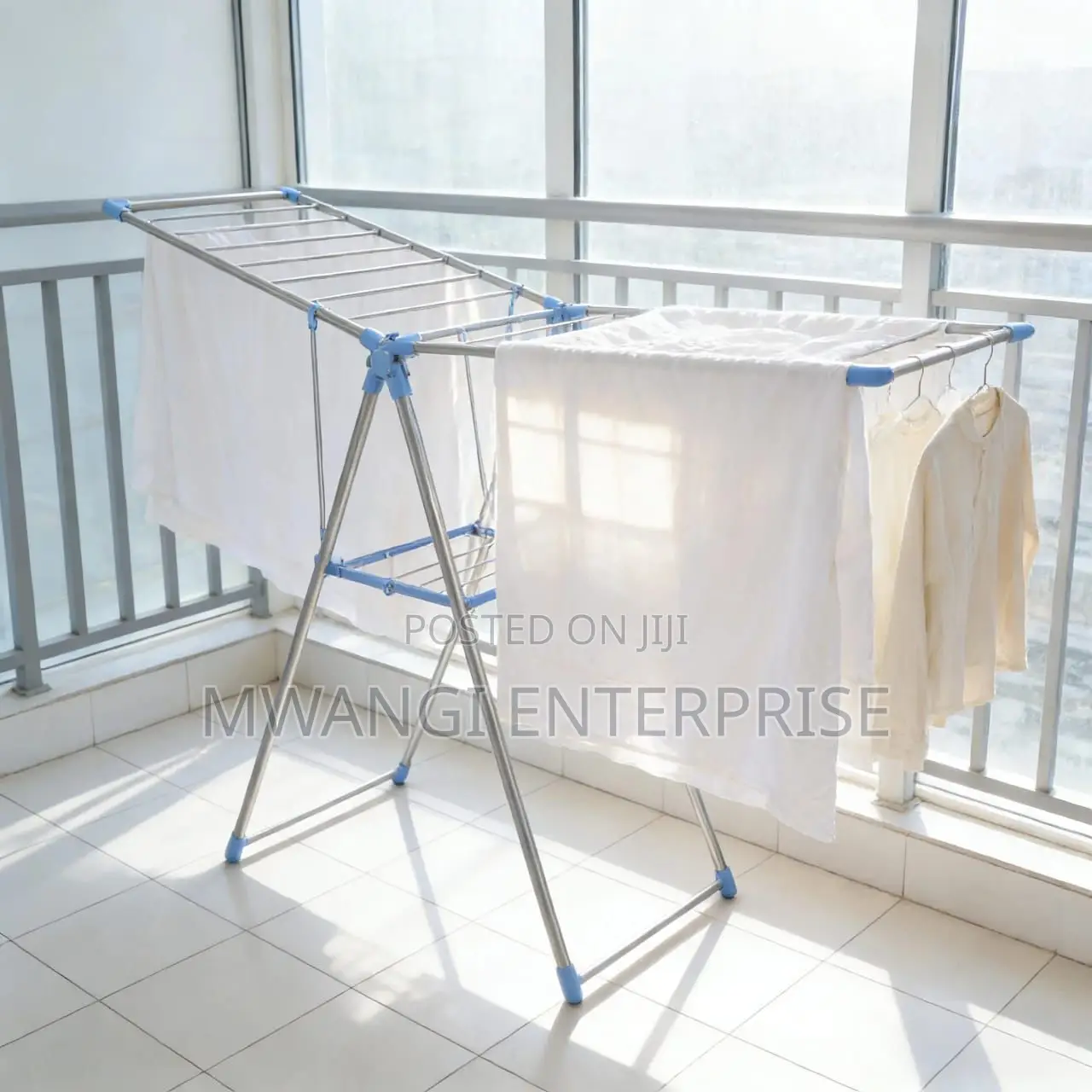 Heavy Duty Stainless Steel Cloth Drying Rack - Big Size