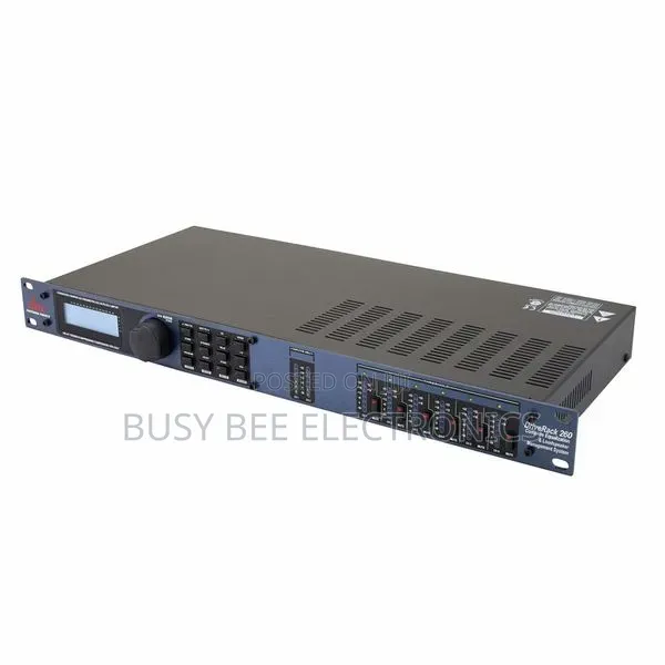 Digital Speaker Management SystemWith the Drive Rack 260,
