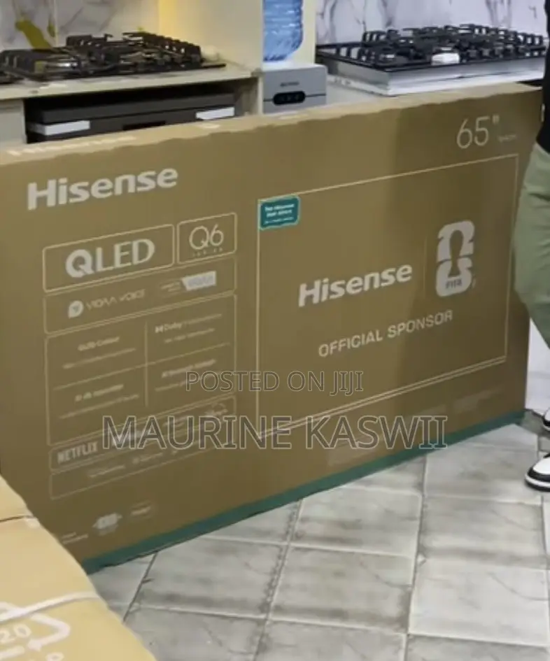 Hisense 65” Inch Qled Smart 4k 65q6qken