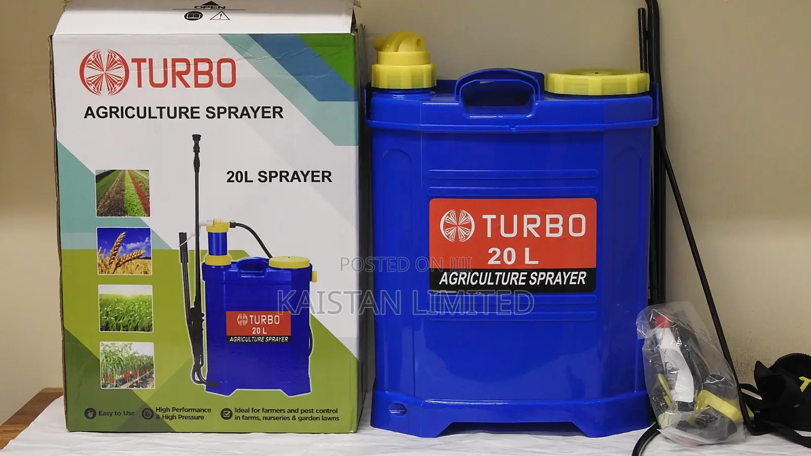 Turbo 20L Manual Knapsack Sprayer/ Crop Spraying Machine