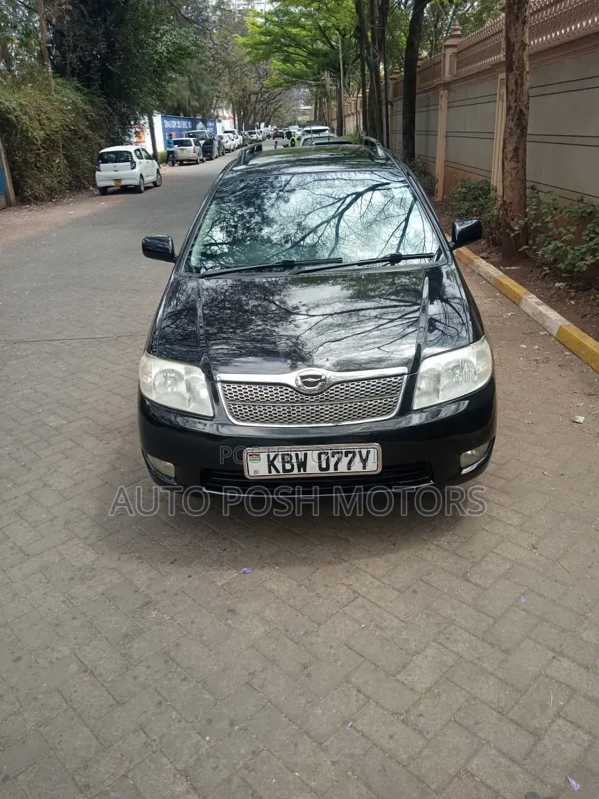 Toyota Corolla Fielder 2006 Black