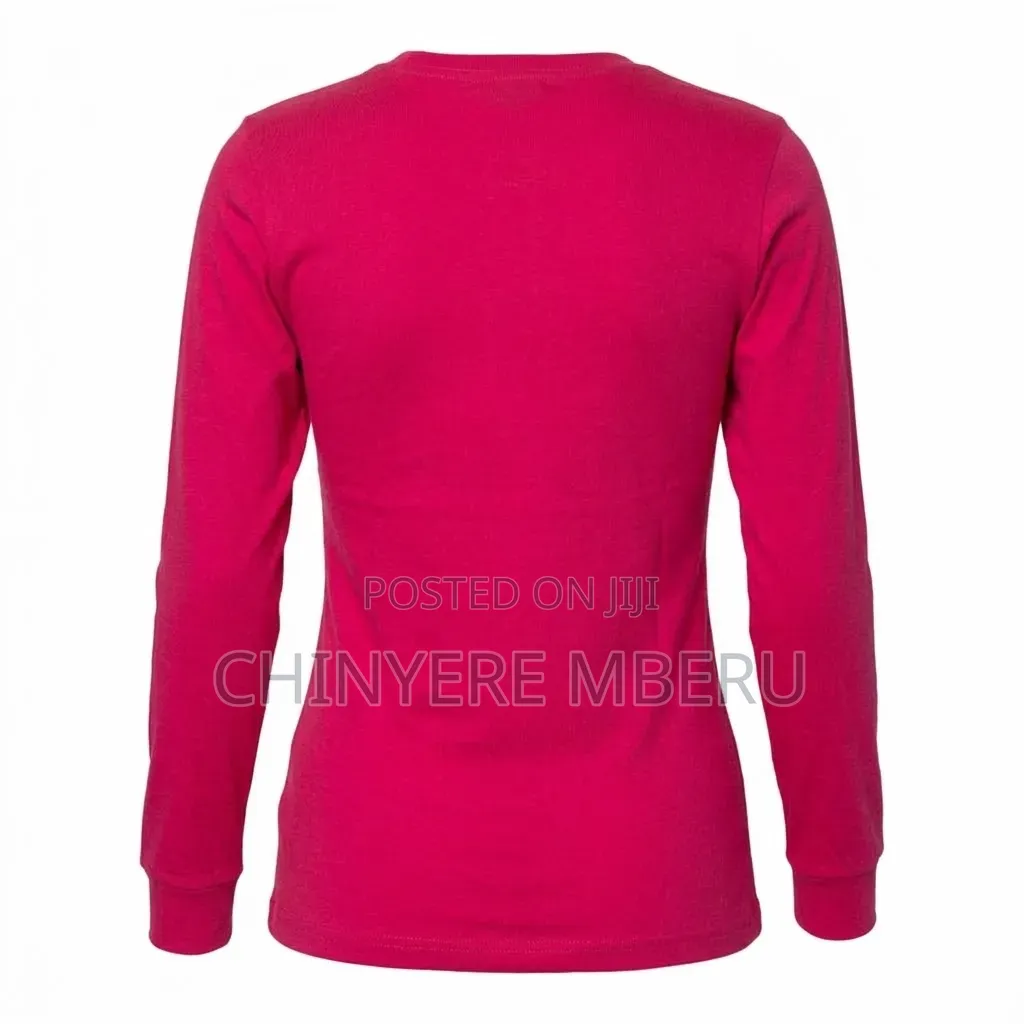 Slim Fit Pink Long Sleeve Shirt