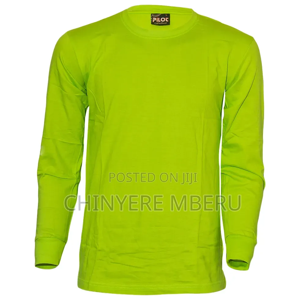 Slim Fit Green Long Sleeve Shirt
