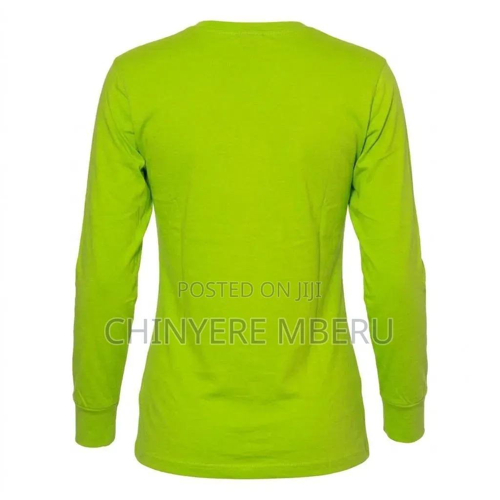 Slim Fit Green Long Sleeve Shirt