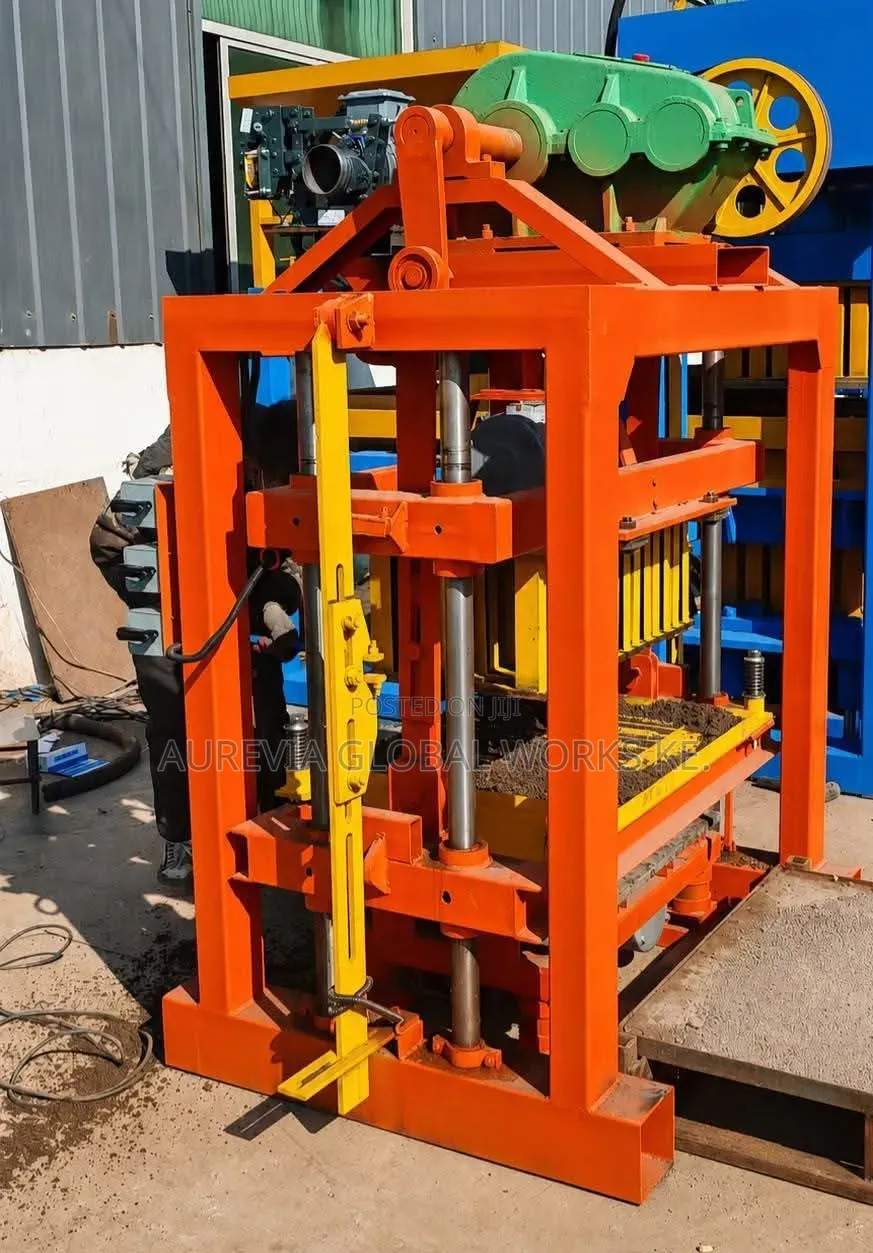 Heavy-Duty Hydraulic Block Making Machine