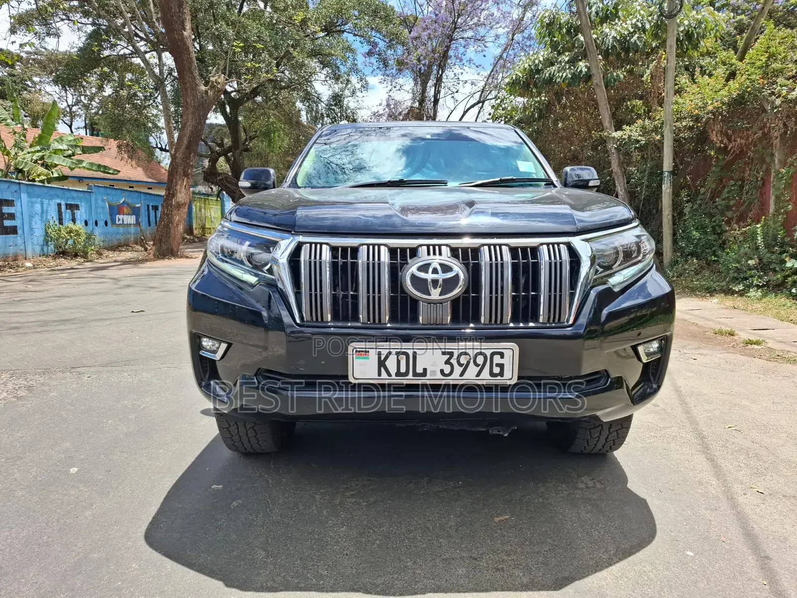 Toyota Land Cruiser Prado 2.8 D-4D 2015 Matt Black