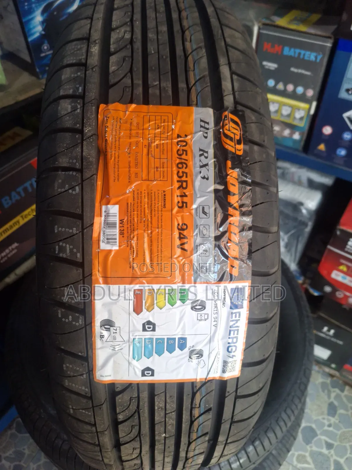 205/65r15 Joyroad Tire