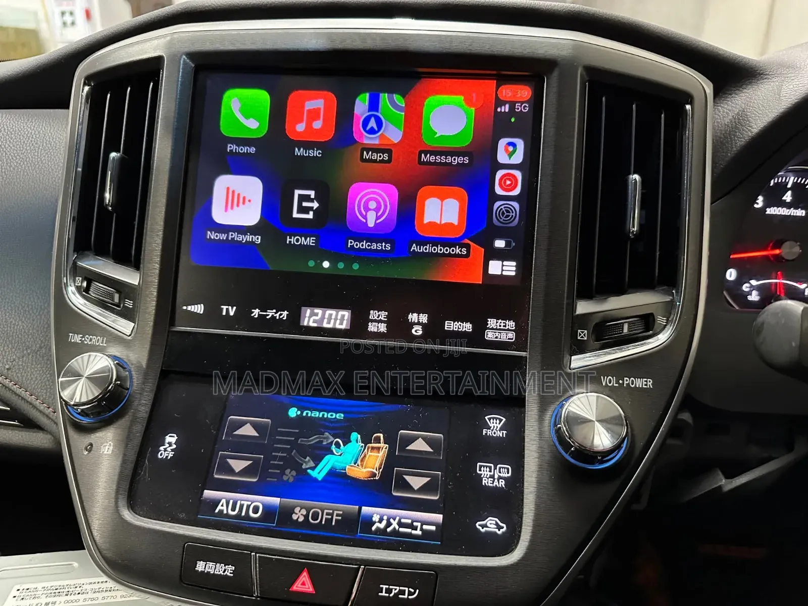 Toyota Crown S220 15th Gen Infotainment System Upgrade Smart Radio