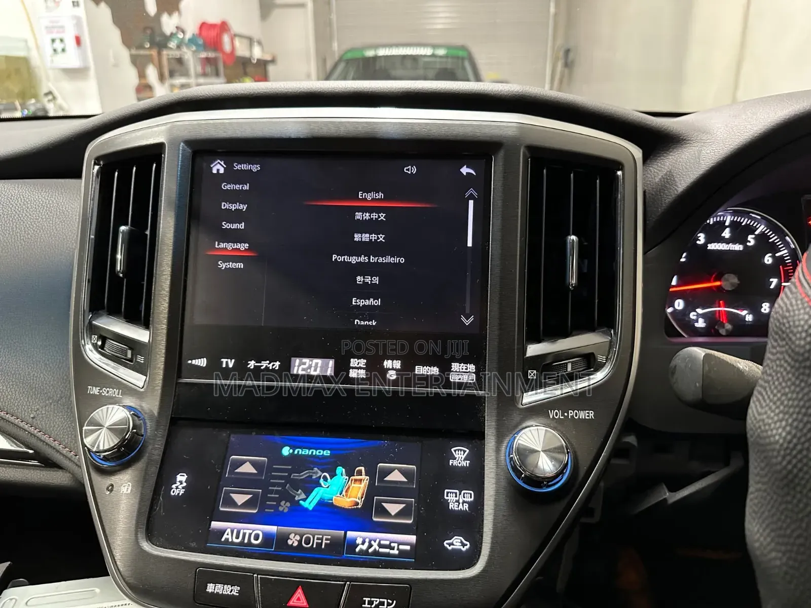 Toyota Crown S220 15th Gen Infotainment System Upgrade Smart Radio