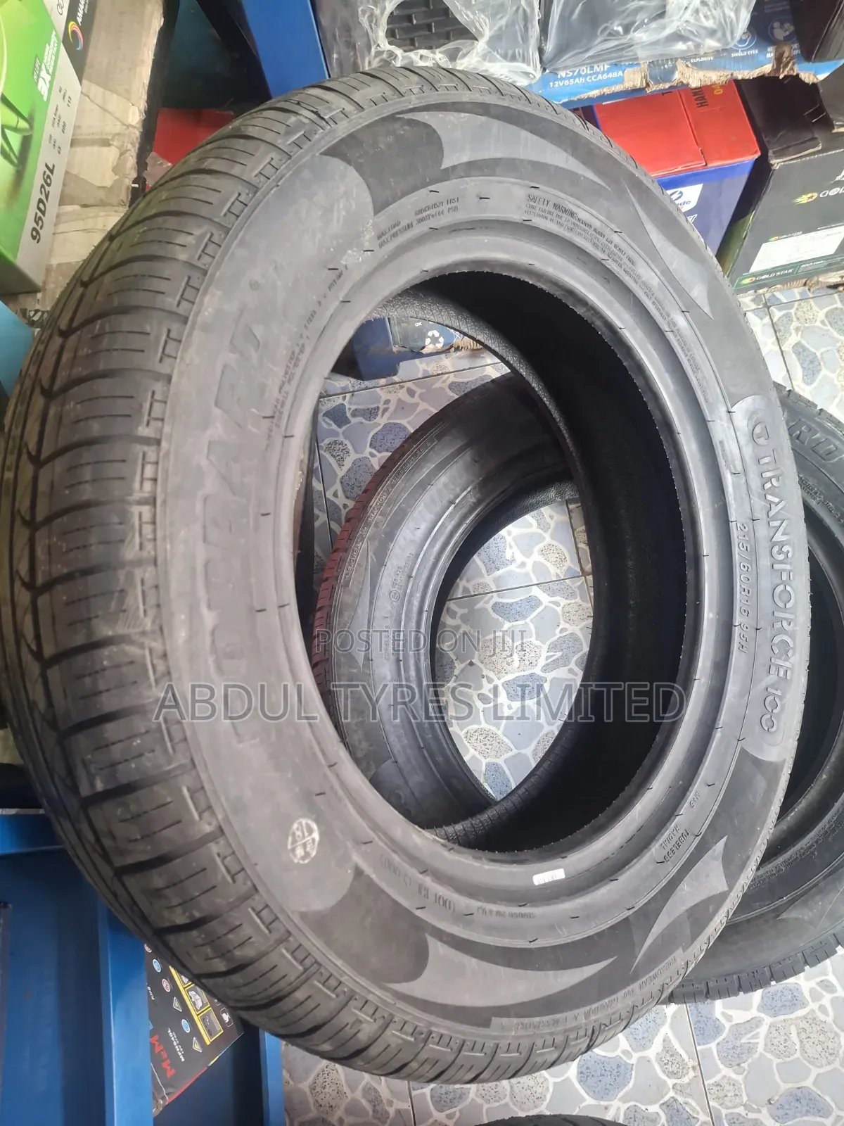 215/60r16 Goddard Transforce Tire