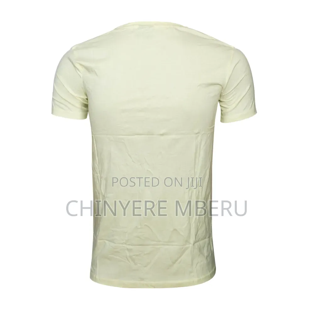 Slim Fit Baby Yellow Short Sleeves Shirt
