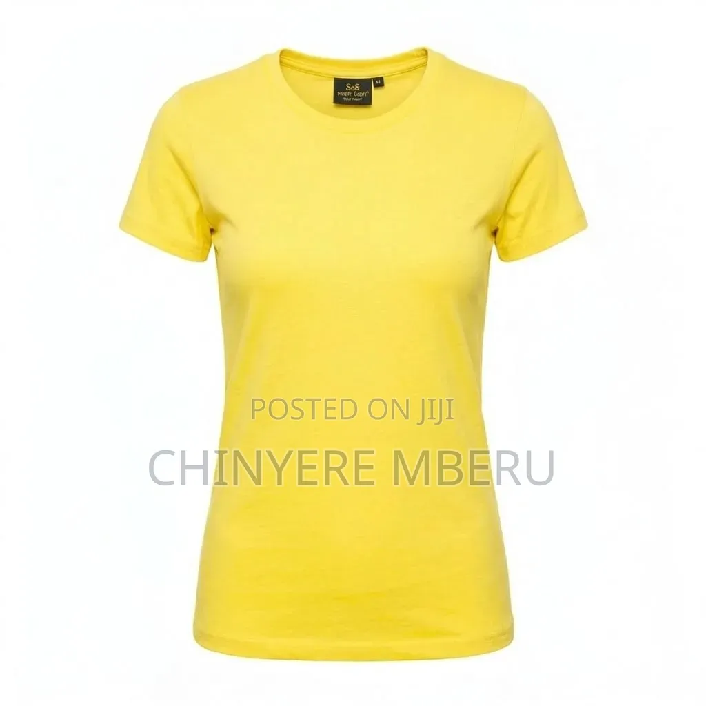 Slim Fit Yellow Short Sleeve Shirt