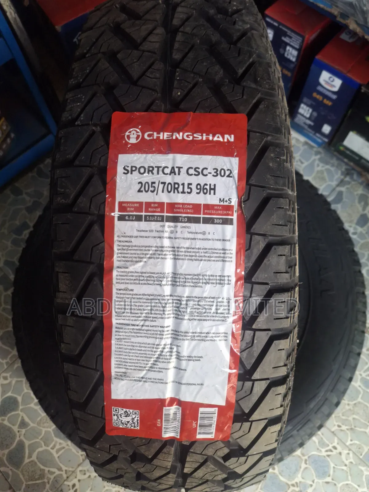 205/70r15 Chengshan Sportcut Tire